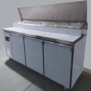Réfrigérateur commercial, réfrigérateur de préparation, table réfrigérée, comptoirs de préparation pour salades, comptoirs de préparation pour pizzas et salades - Product Image 2