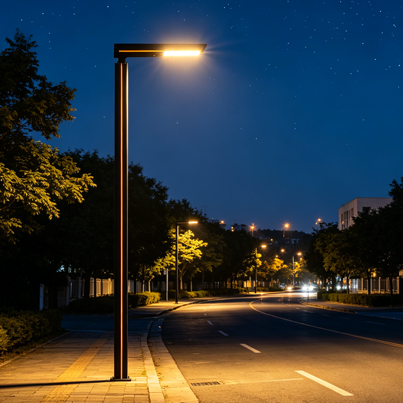 Factory-direct LED Street Lights with Die-cast Aluminum Housings Provide Rapid Heat Dissipation for Street Lighting.