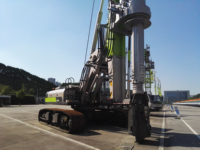 Foreuse rotative ZOOMLION 60m ZR220 la mieux notée, machine de forage à marteau à prix avantageux