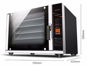 120L Thép Không Gỉ Điều Khiển Kỹ Thuật Số Thông Minh Điện Đối Lưu Lò Nướng Để Nướng - Product Image 3