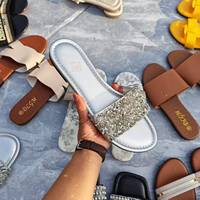 Sandales de luxe pour femmes, pantoufles de créateur de haute qualité, plates, pour l'extérieur, marques de pantoufles pour femmes
