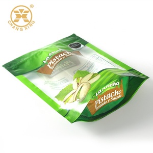 Bao Bì Thực Phẩm Emblages Alimentaire Túi Thực Phẩm Lớp <span class=keywords><strong>Zip</strong></span> Khóa Túi Nhựa Trong Suốt Đứng Lên Nut <span class=keywords><strong>Pouch</strong></span> Với Cửa Sổ - Product Image 1