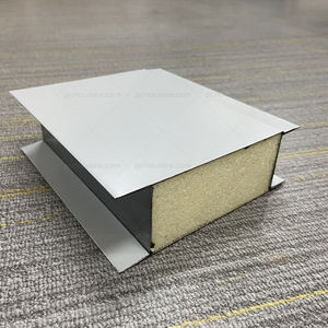 Paneles de sándwich plano para pared de techo, diseño aislado, <span class=keywords><strong>precio</strong></span> vip, exterior, prefabricado, 30mm, pu, aislamiento de ruido - Product Image 3