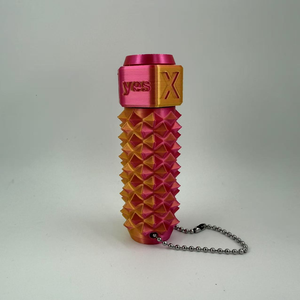 3D-Gedruckter PLA Kreativer Buchstaben-Stressabbau-Spielzeug Handflächen-Akupunktur-Massagestab Schlüsselanhänger für Jungen - Product Image 4