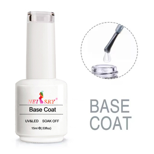 Neissry Sunset Top Coat Base E Young Rose Couleur de vernis à ongles mat longue tenue sans résidu - Product Image 1