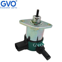 17208-60010, 17208-60012, 17208-60015, 17208-60016, 17208-60017 Électrovanne de coupure de carburant pour moteur d'excavatrice D1005, D1105, V1205