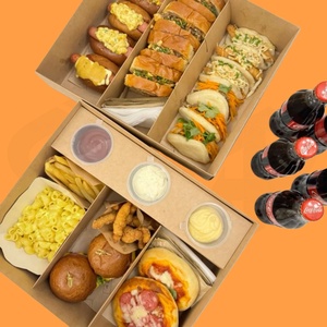 Tùy chỉnh nắp từ rõ ràng cửa sổ PVC quà tặng bao bì hộp giấy Cookie chăn thả sô cô la cupcake bánh bánh hộp với cửa sổ - Product Image 1