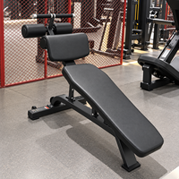 Banc Abdominal Réglable SK – Appareil d'Exercice Abdominal Inclinable – Banc de Sit-up Commercial pour Salle de Sport – Équipement de Renforcement Musculaire du Core