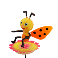 Promo! Ornamen Lebah Miniatur Ramah Lingkungan dari Plastik untuk Taman Luar Ruangan, Mirip Asli, Tahan UV, Tahan Cuaca, Lucu