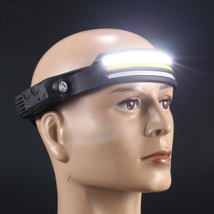 Linterna Frontal Impermeable Recargable 230 °   Linterna frontal LED de haz amplio <span class=keywords><strong>con</strong></span> <span class=keywords><strong>sensor</strong></span> de movimiento para adultos - Product Image 6