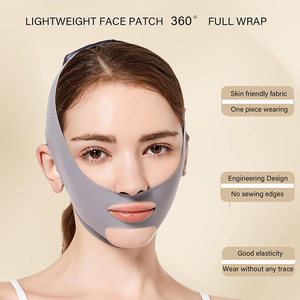 Portatile riutilizzabile Anti rughe V-Line Lifting viso fasciante maschera Jawline Shaper doppio mento cinturino <span class=keywords><strong>per</strong></span> <span class=keywords><strong>dormire</strong></span> - Product Image 3