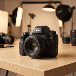 Vente en gros de caméras reflex numériques <span class=keywords><strong>Canon</strong></span> EOS <span class=keywords><strong>6D</strong></span> d'occasion, originales, plein format, avec objectif <span class=keywords><strong>EF</strong></span> 50mm f/1.8 STM, kit WiFi GPS, fournisseur - Product Image 2
