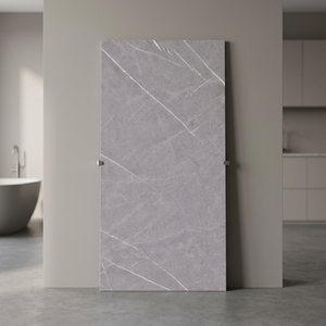Pietra Grey 800x1600mm <b>Matt</b> Glossy Porcelain <b>Floor</b> And Wall Tiles Contemporary Stone Design 80x160cm - Product Image 2