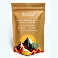 Sacs Doypack à fermeture éclair personnalisés, emballage pour sachets de thé, sacs de qualité alimentaire, sachets pour herbes biologiques
