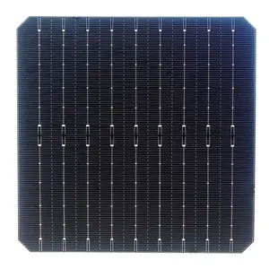 Wafer di cella del pannello solare fotovoltaico in silicio monocristallino di alta qualità 9 bb166mm in vendita