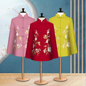 Ataúd Funerario Completo de Alta Gama para Mujer <span class=keywords><strong>Fuxiang</strong></span> con Bordado Suzhou, Color Rosa, para Cremación, Venta Directa de Fábrica - Product Image 2