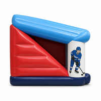 Juego de Hockey Inflable - Material de PVC para Uso en Exteriores