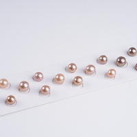 Perles rondes en vrac de culture d'eau douce Edison de 10-12 mm, 10-13 mm, 8,5-9,5 mm pour la fabrication de bijoux