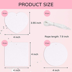 Láminas de Fieltro para Sublimación DIY, Ambientadores Naturales con Aroma, Evaporación Natural, Tamaño Personalizado para Decoración de Interiores de Coche y Hogar - Product Image 2