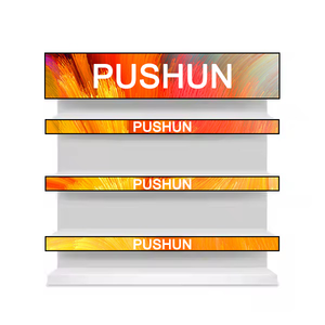 Pushunled siêu thị p1.8 kỹ thuật số biển <span class=keywords><strong>LED</strong></span> hiển thị đầy màu sắc năng lượng thông minh Kệ với pin điện cho bar và taxi - Product Image 2