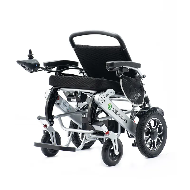 Hgh Quality Ultralight Folding Wheelchair Manual Folding Wheelchair Engine Motor 10 Inch Hub Motor