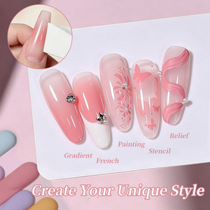 <span class=keywords><strong>BORN</strong></span> PRETTY Air Cushion Solid Patting Gel Palette 6 Grids Sans Résidu Ombre Pat Pat Gel <span class=keywords><strong>Peinture</strong></span> Ongles pour Salon Nail Art Dégradé - Product Image 3