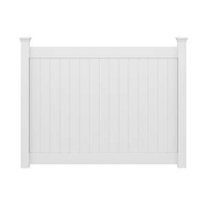 Vente en gros 6ftx8ft jardin PVC intimité clôture avec poteaux 6 <span class=keywords><strong>pieds</strong></span> blanc pas cher panneaux de vinyle traité sous pression - Product Image 3