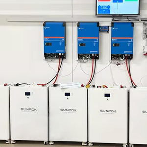 ระบบแบตเตอรี่ลิเธียมไอออน Lifopo4 แบบเรียงซ้อนได้ พร้อมระบบจัดการแบตเตอรี่ (BMS) ขนาด 10-20 กิโลวัตต์ สำหรับพลังงานแสงอาทิตย์/รถยนต์ไฟฟ้า/รถบ้าน - Product Image 2