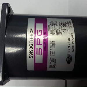 มอเตอร์เบรก SPG รุ่น S9I90GSH-ECE 1 กิโลวัตต์ สามเฟส 220 โวลต์ 1500 รอบต่อนาที ผลิตในเกาหลีใต้ - Product Image 4