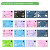 Casing Silikon Kartun untuk Tablet Tectoy M40 P20HD/M40Pro Penutup Pelindung Cangkang Luar Tahan Jatuh Berputar 10.1 Inci
