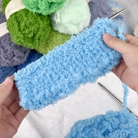 50g/boule Chenille fil doux à tricoter à la main laine velours serviette fil Crochet fil pour bricolage pull Crochet sacs
