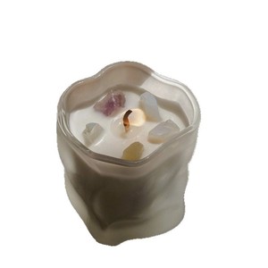 Velas Aromáticas Personalizadas al por Mayor en Frascos de Vidrio con Cera de Soja, Biodegradables, Hechas a Mano, Estilo Moderno, para Acción de Gracias, Diwali, Día de San Valentín - Product Image 6