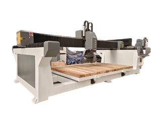 Machine combinée CNC <span class=keywords><strong>de</strong></span> découpe <span class=keywords><strong>de</strong></span> pierre et <span class=keywords><strong>de</strong></span> sciage à pont avec <span class=keywords><strong>table</strong></span> <span class=keywords><strong>de</strong></span> <span class=keywords><strong>travail</strong></span> pour la gravure, le fraisage, le perçage et la fabrication <span class=keywords><strong>de</strong></span> comptoirs en marbre, granit et <span class=keywords><strong>quartz</strong></span> - Product Image 6