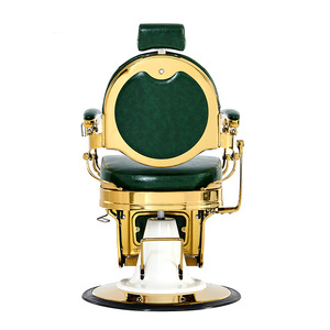 Sillón de Barbería Hidráulico de Lujo para Hombre, Silla de Peluquería Reclinable y Elevable, Mueble de Salón Resistente para Peluquería - Product Image 5