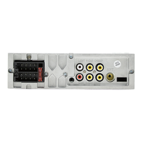 Autoradio simple DIN avec lecteur DVD |   Bluetooth |   Radio FM/AM |   Récepteur audio USB SD AUX pour voiture électrique
