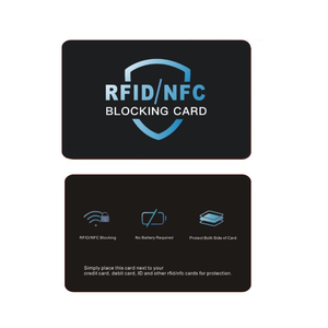 <span class=keywords><strong>Carte</strong></span> de protection RFID sécurisée pour cartes bancaires et protection des cartes d'identité intelligentes en déplacement - Product Image 1