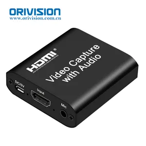 Carte de Capture vidéo HD 4K @ 60HZ 1080P HDMI vers USB avec carte de Capture Audio vidéo