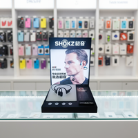 Support d'affichage en acrylique transparent personnalisé pour écouteurs, support d'affichage en acrylique pour écouteurs sans fil Bluetooth TWS