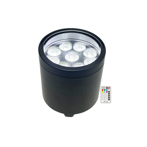 NUEVA Luz de Escenario Impermeable IP65, 9X12W LED, Alimentación por Batería, Control Remoto Inalámbrico DMX IR, Luz de Escenario <span class=keywords><strong>DJ</strong></span> RGBWA+UV CRI - Product Image 2