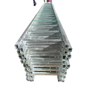 مخصص الصناعية في الهواء الطلق الخارجي الصلب الدرج الأسود طبق مربعات الخطوات الصلب الدرج على بيع