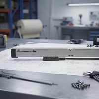 Heidenhain LB382C 1840 5.0 C002 ID 315418-08 Encodeur linéaire à règle optique incrémentale avec sortie de tension sinusoïdale Neuf