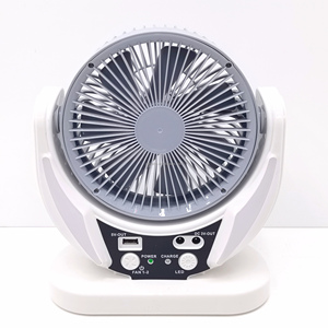 Có thể sạc lại 6 inch bảng năng lượng mặt trời Fan <span class=keywords><strong>LED</strong></span> ánh sáng USB Charger với panel năng lượng mặt trời Quạt bàn cho văn phòng cắm trại bên ngoài - Product Image 3