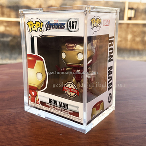 SHP personnalisé clair 6 pouces <span class=keywords><strong>Funko</strong></span> <span class=keywords><strong>Pop</strong></span> figurines <span class=keywords><strong>Pokemon</strong></span> une pièce Anime protecteurs acrylique vitrine - Product Image 2