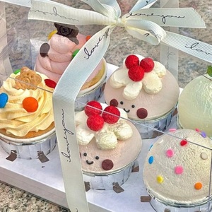 Thickened Leak Proof Rolled Edge Cake Cups Round Paper Eco Friendly Birthday Baking Supplies - Product Image 3
