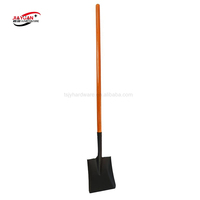 Bêche avec poignée outils agricoles Bêche Pelle de jardin en acier au carbone avec manche long S501L S503L S518L S519L