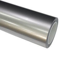 WRAPMASTER 1.52*15m Haute Qualité Liquide Aluminium Mercure Carrosserie Protéger Film Auto-Guérison UV Preuve PPF TPU Anti-Rayures Couleur