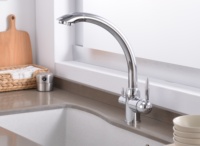 YL-632 Double poignée 3 voies évier de cuisine robinet de purificateur d'eau en acier inoxydable cuisine évier mélangeur robinet