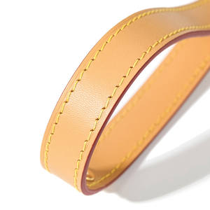 LST423 <span class=keywords><strong>Boulogne</strong></span> Sangle de sac interchangeable personnalisée en cuir végétal tanné pour femme, bandoulière réglable de luxe en cuir de vachette, sangles de créateur - Product Image 4