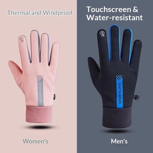 Guantes Térmicos <span class=keywords><strong>de</strong></span> Invierno al por Mayor para Hombre y Mujer, Impermeables, Resistentes al Viento, Antideslizantes, con Pantalla Táctil, para Ciclismo, Esquí, Bicicleta, Conducción - Product Image 2