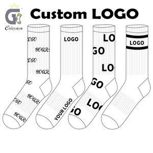 Chaussettes de sport personnalisées en coton avec semelle rembourrée, compression de la voûte plantaire, maille respirante, pour la course <span class=keywords><strong>à</strong></span> pied, la gym et l'entraînement - Product Image 5